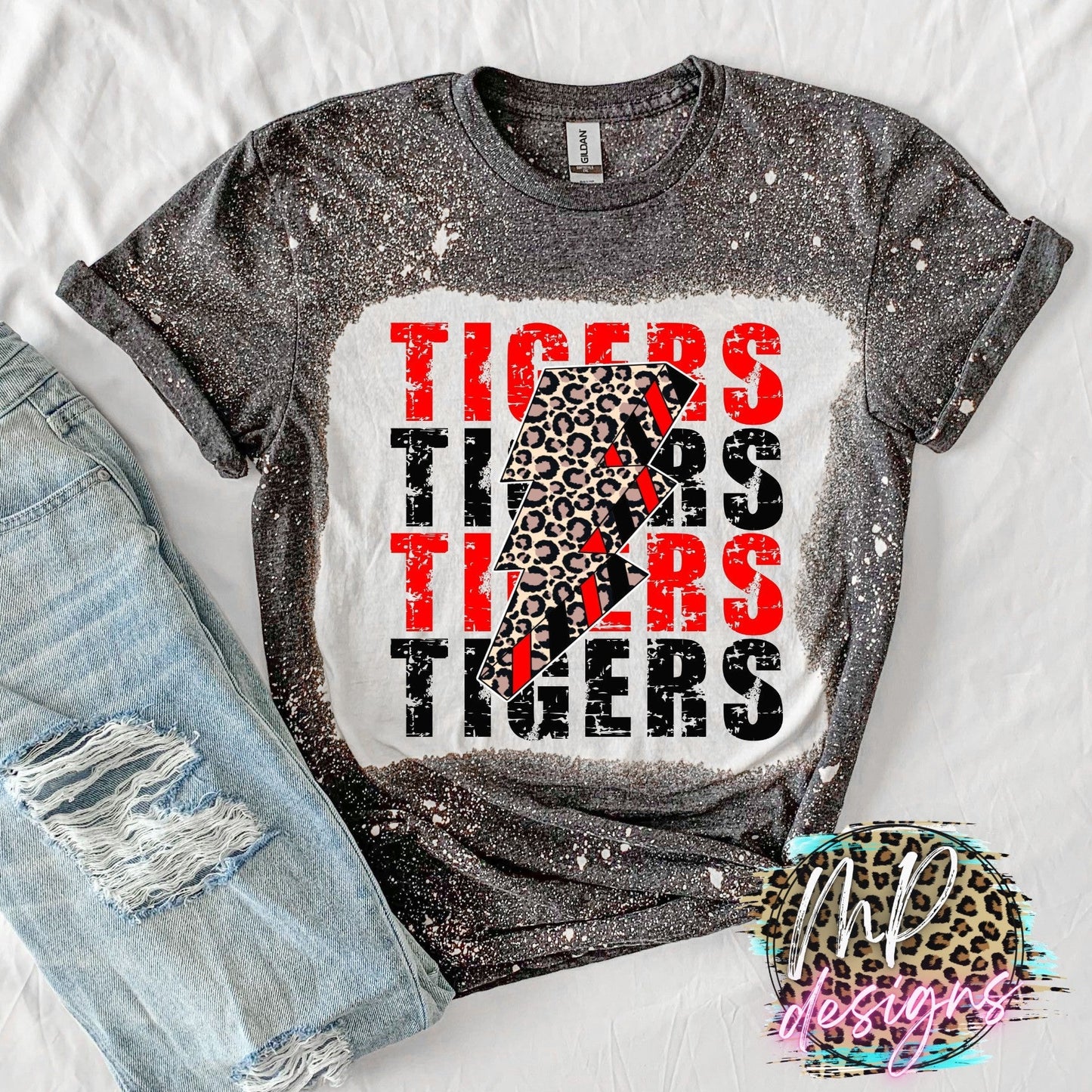 TIGERS BOLT RED T-SHIRT SPECIAL