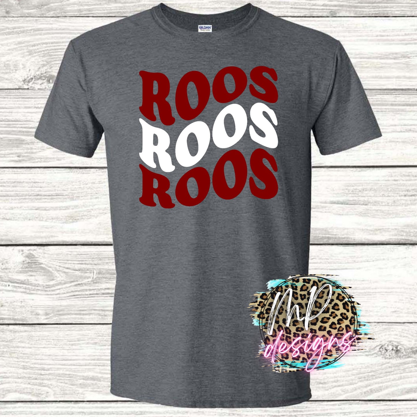 ROOS WAVY RETRO T-SHIRT