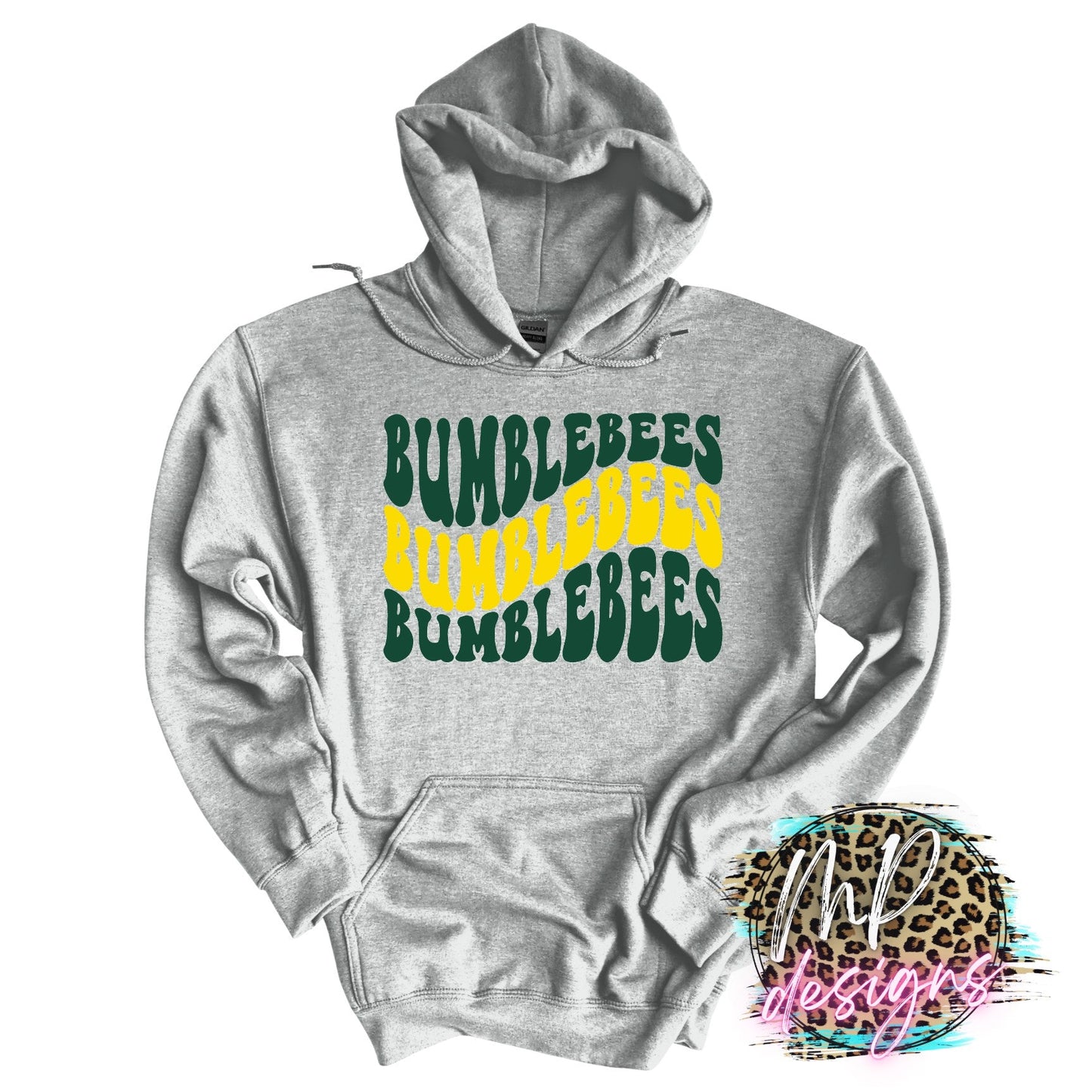 BUMBLEBEES WAVY RETRO LONG SLEEVE/SWEATSHIRT