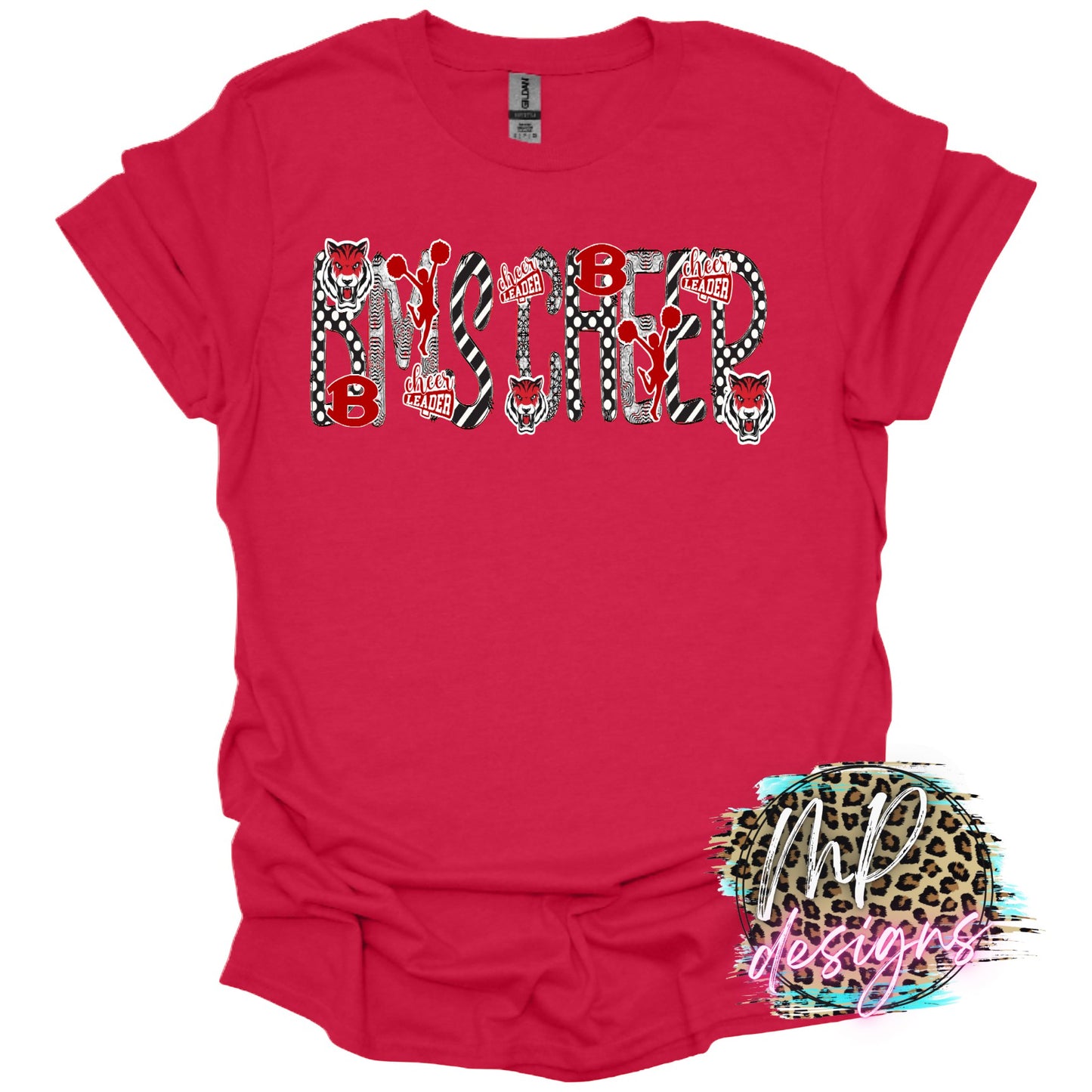 BMS CHEER LETTERS T-SHIRT