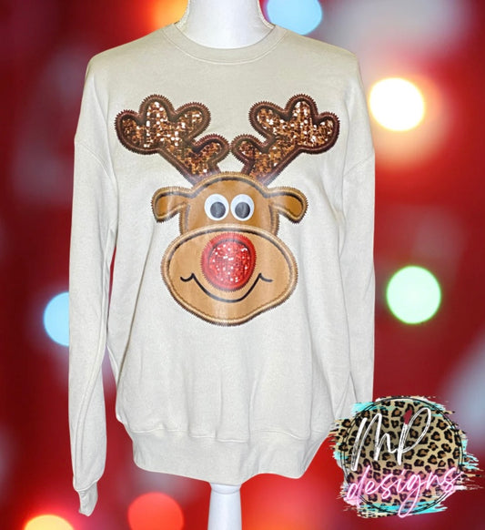 REINDEER SWEATSHIRT