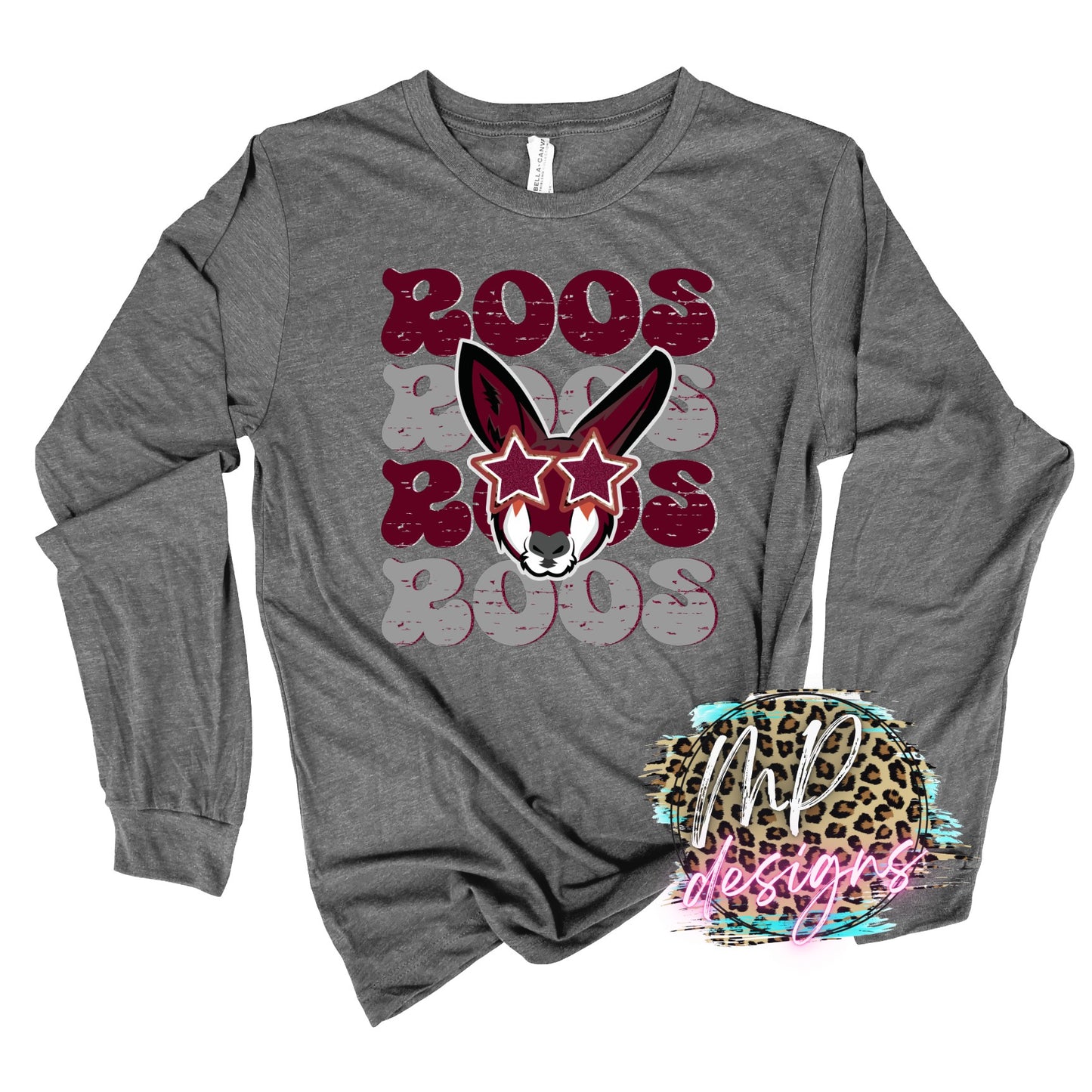 ROOS PREPPY MASCOT LONG SLEEVE/SWEATSHIRT