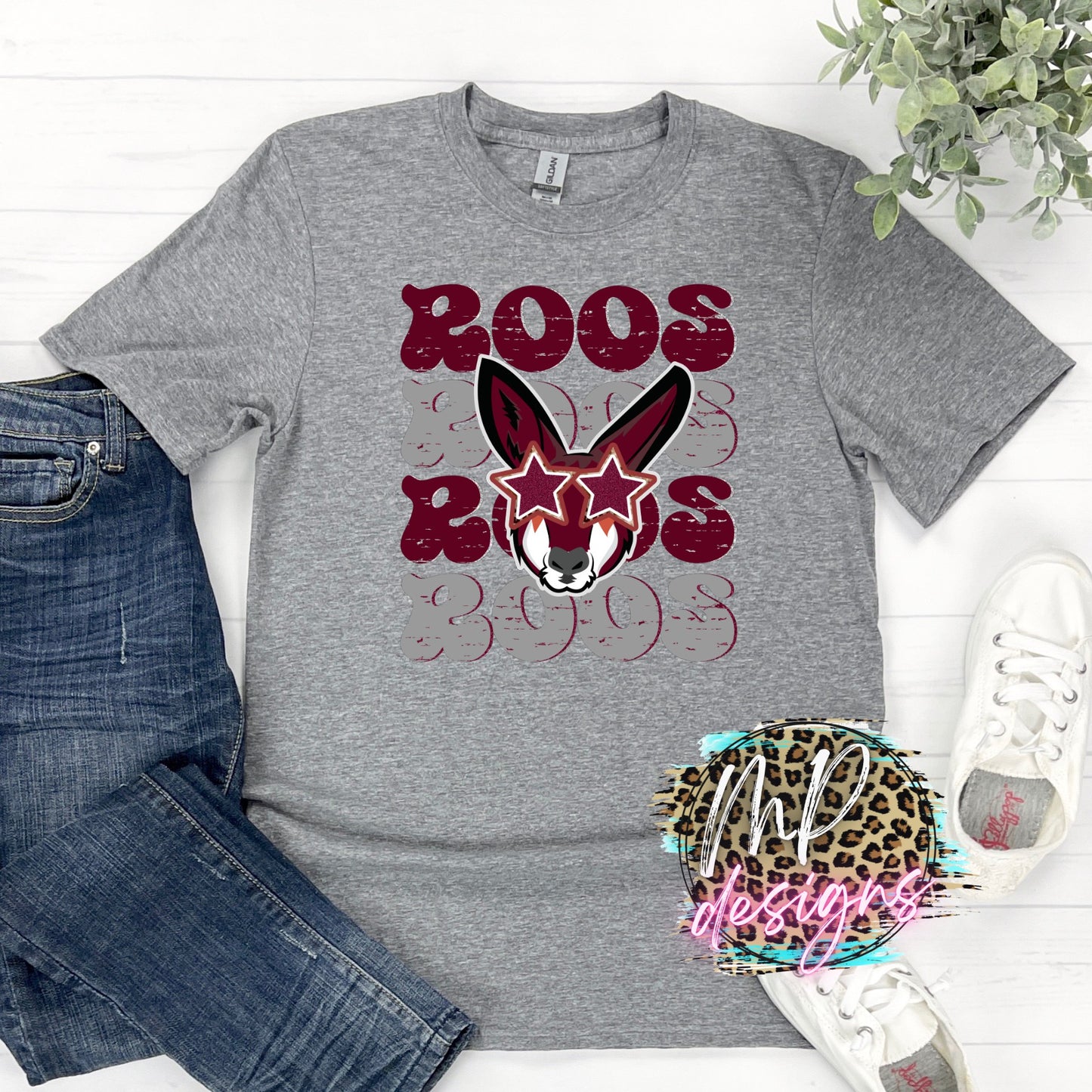 ROOS PREPPY MASCOT T-SHIRT