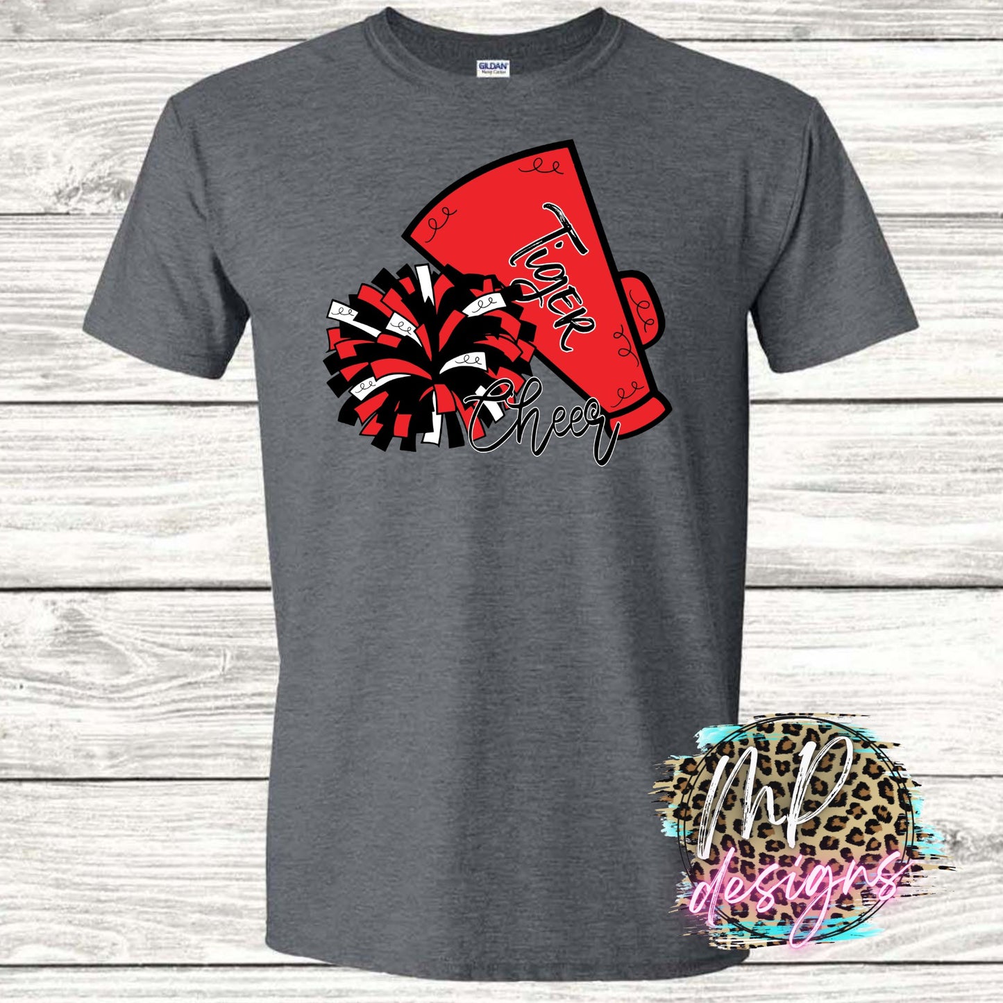 TIGER CHEER MEGAPHONE T-SHIRT