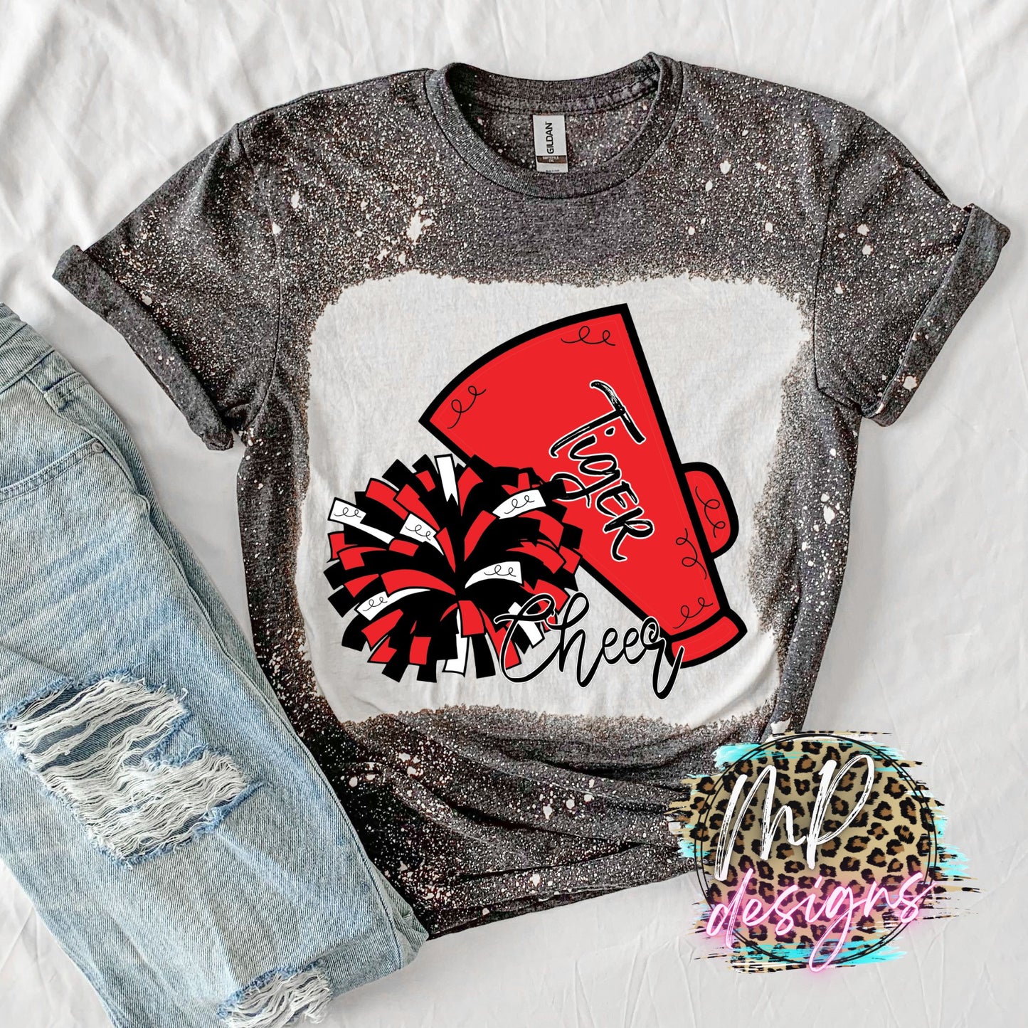 TIGER CHEER MEGAPHONE T-SHIRT