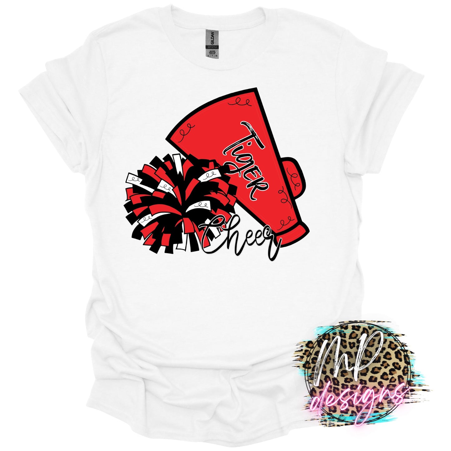 TIGER CHEER MEGAPHONE T-SHIRT