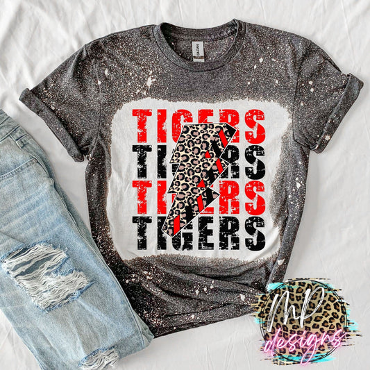 TIGERS BOLT RED T-SHIRT SPECIAL