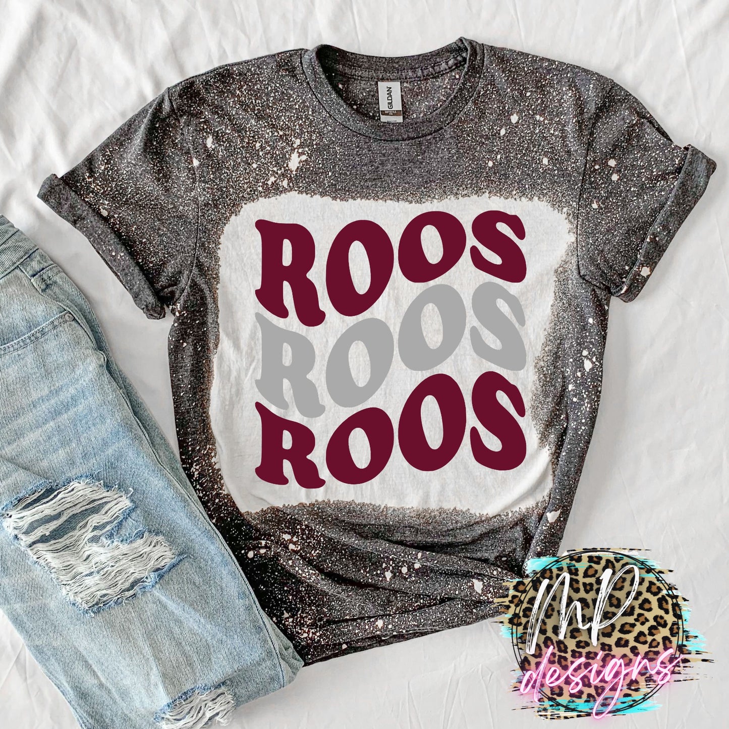 ROOS WAVY RETRO T-SHIRT