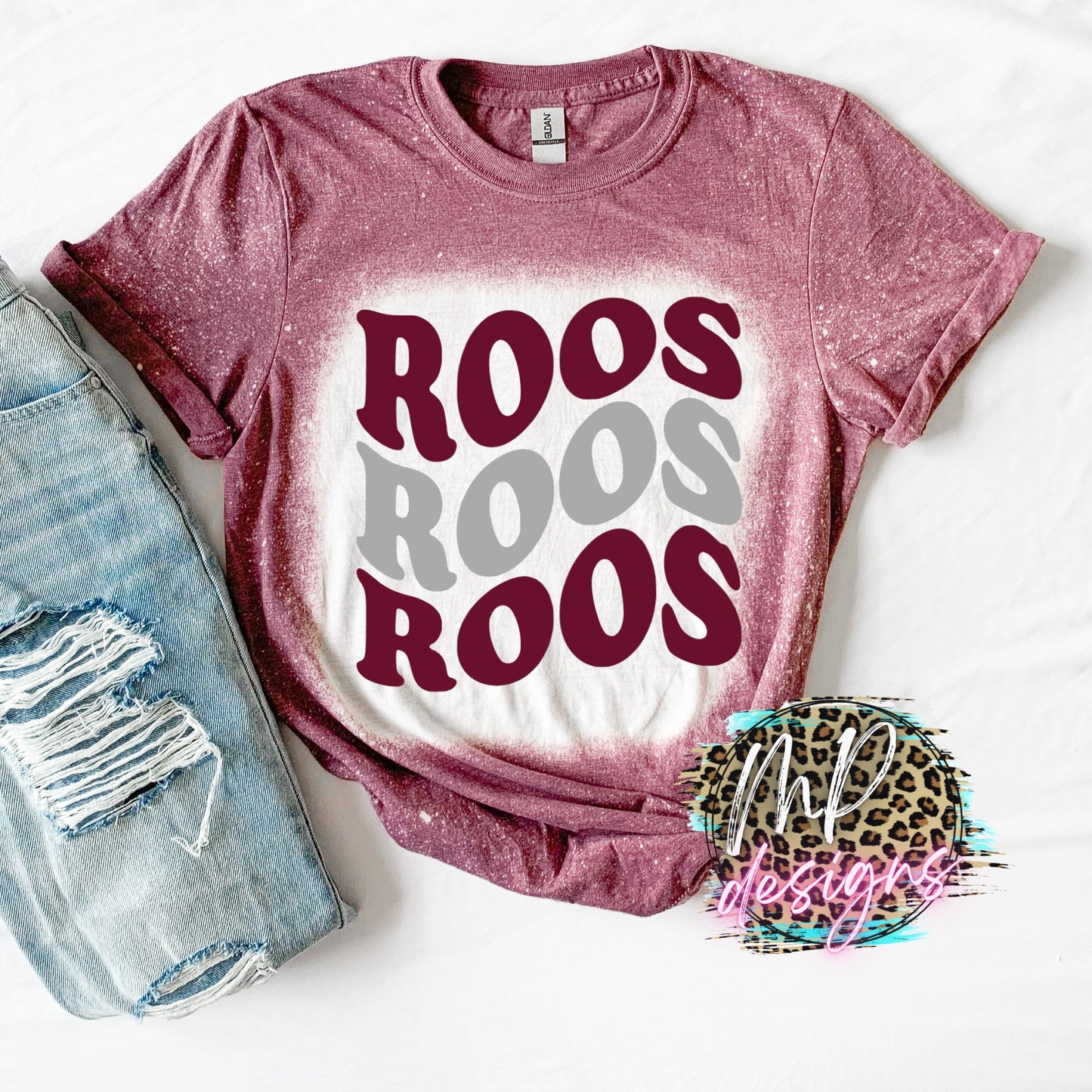 ROOS WAVY RETRO T-SHIRT