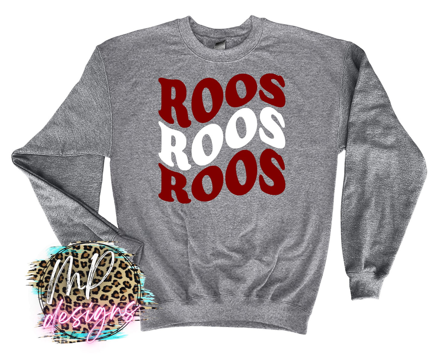 ROOS WAVY RETRO LONG SLEEVE/SWEATSHIRT