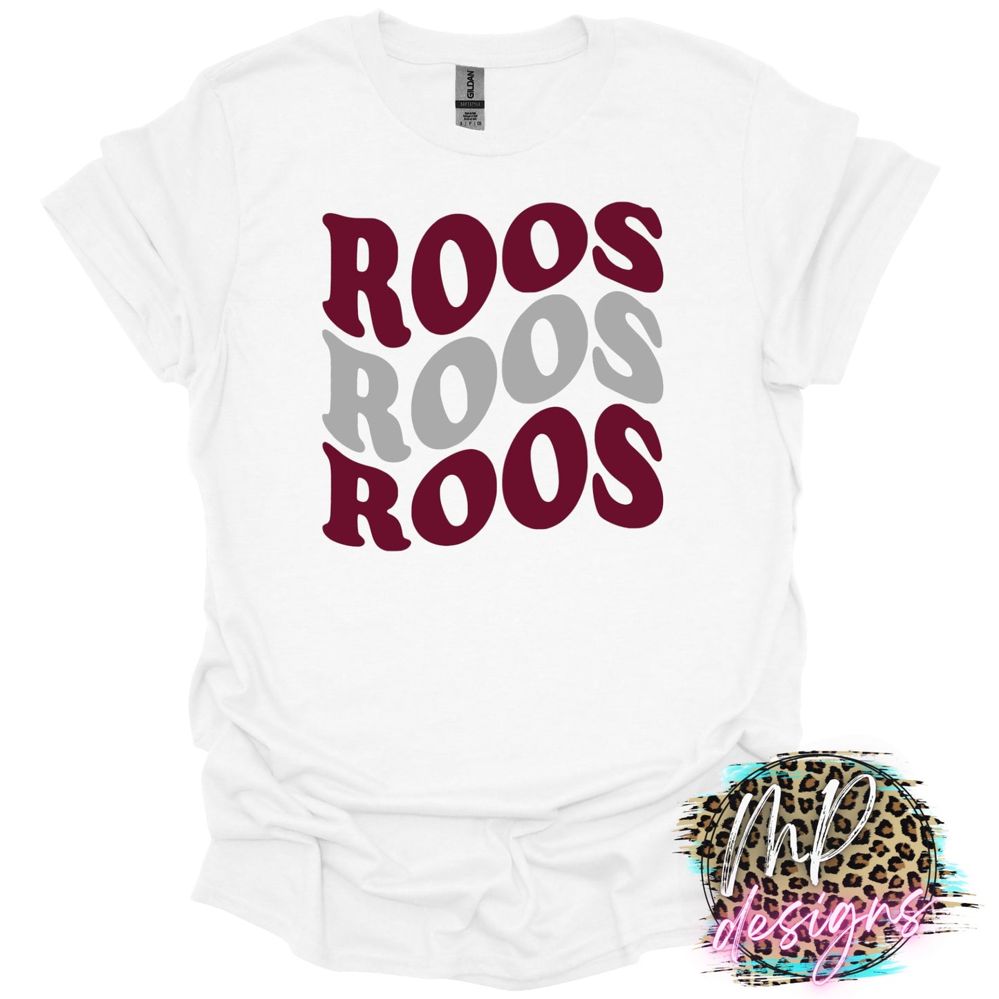 ROOS WAVY RETRO T-SHIRT