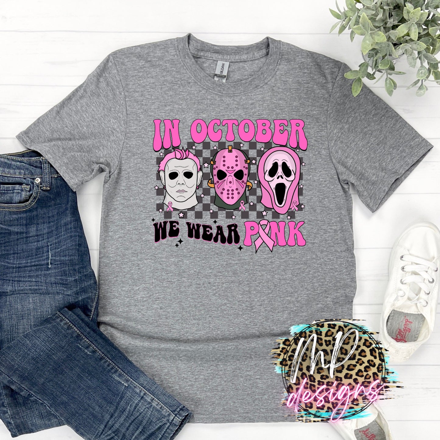 WE WEAR PINK HORROR