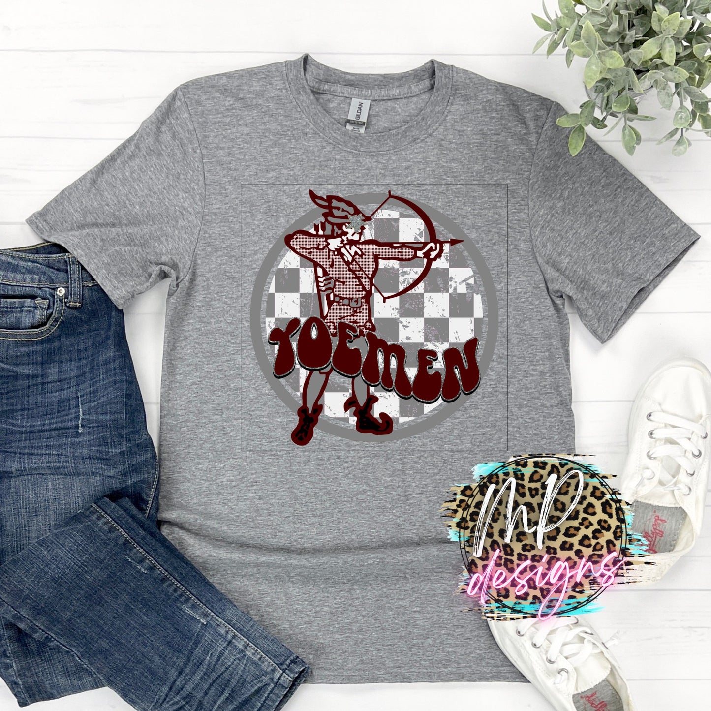 YOEMEN PREPPY MASCOT T-SHIRT