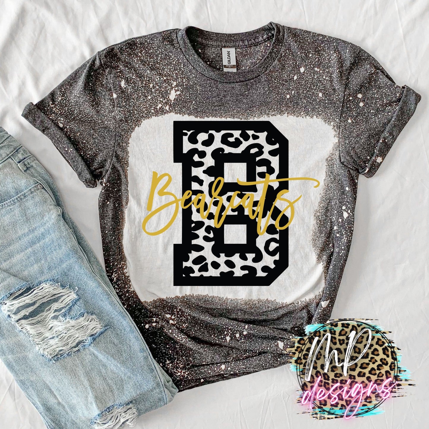 BEARCATS B LEOPARD T-SHIRT