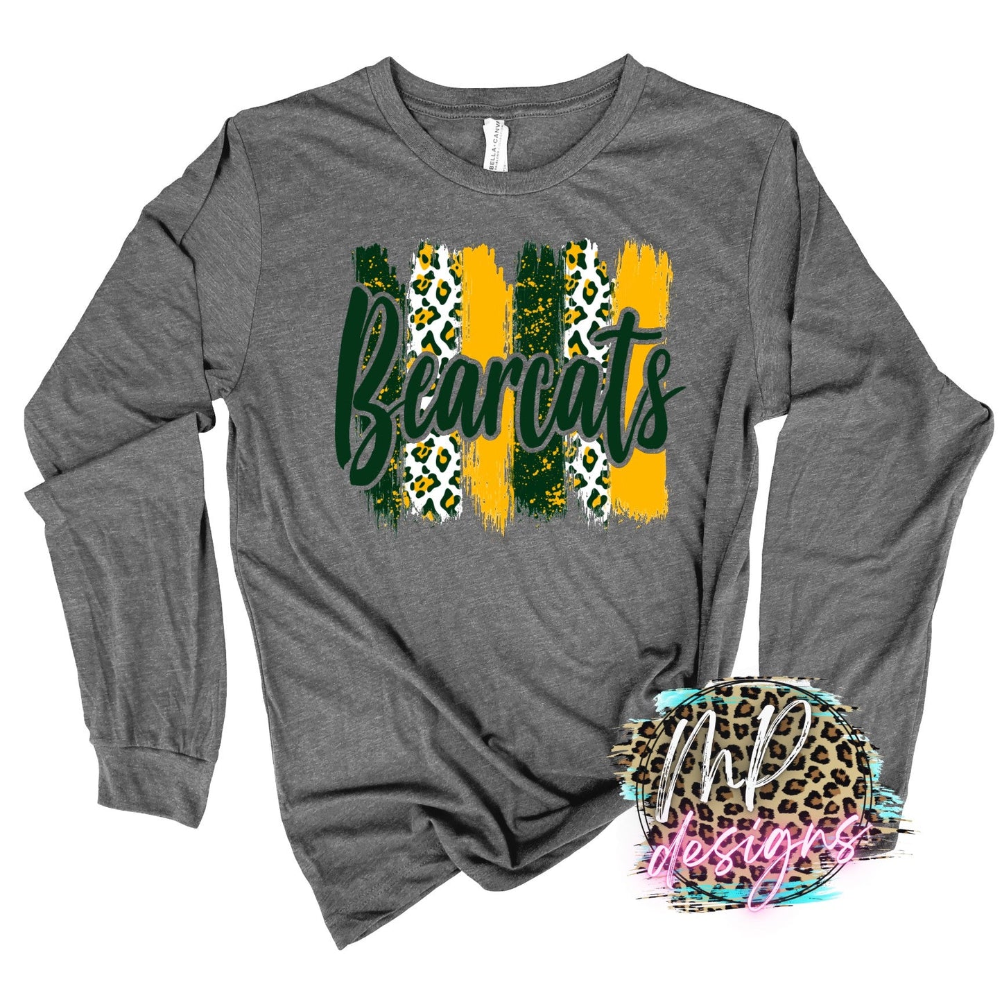 BEARCATS BRUSHSTROKE LONG SLEEVE/SWEATSHIRT