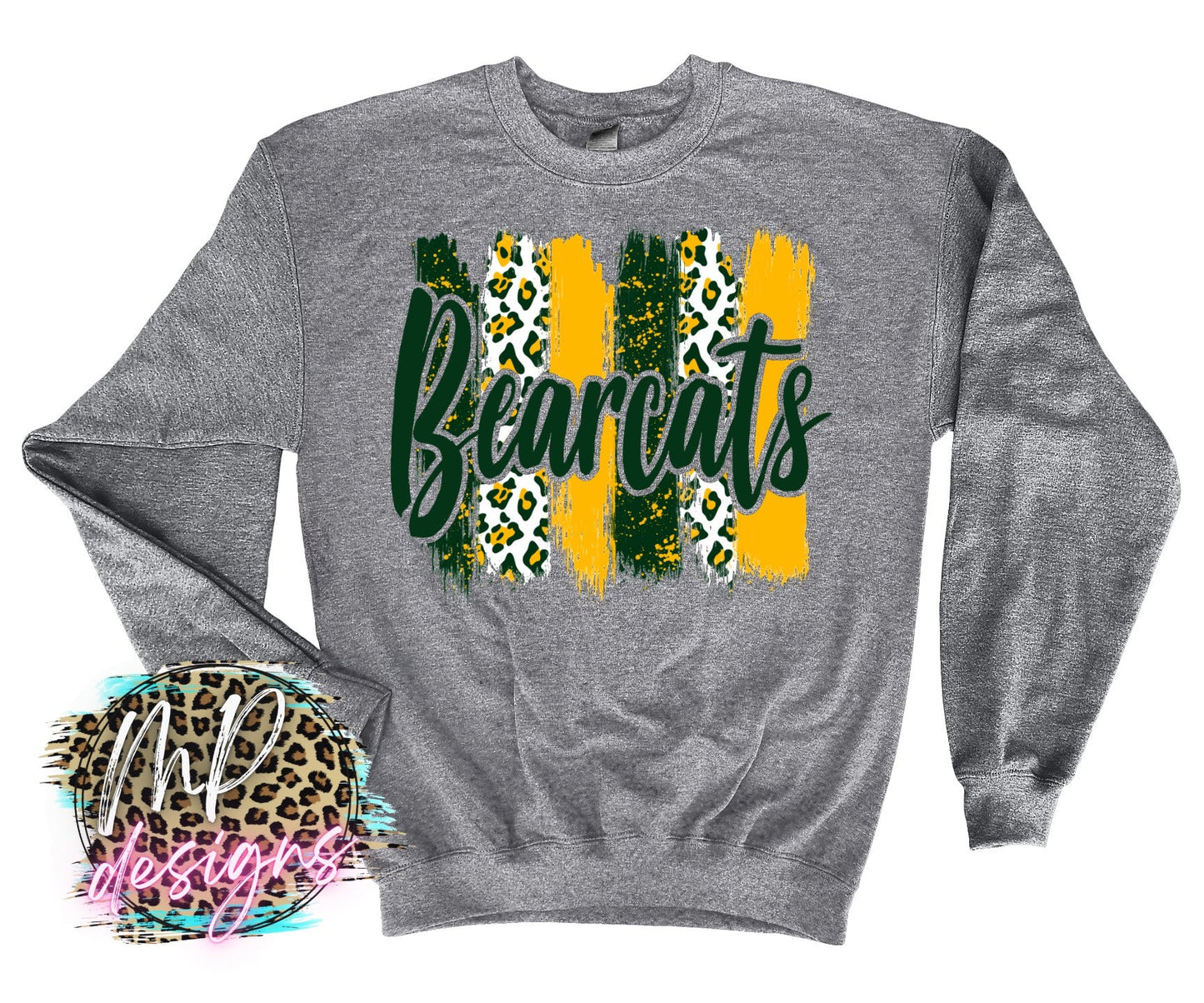 BEARCATS BRUSHSTROKE LONG SLEEVE/SWEATSHIRT