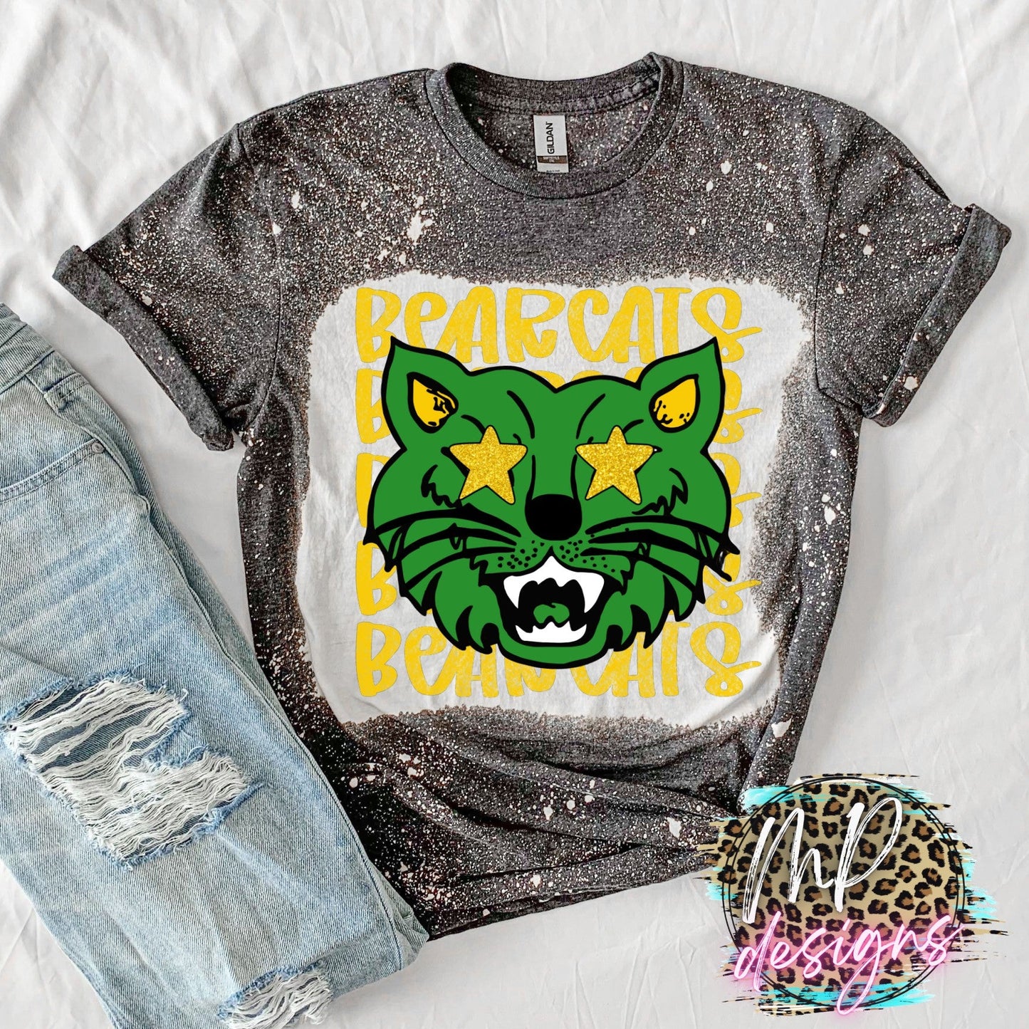 BEARCATS PREPPY MASCOT T-SHIRT