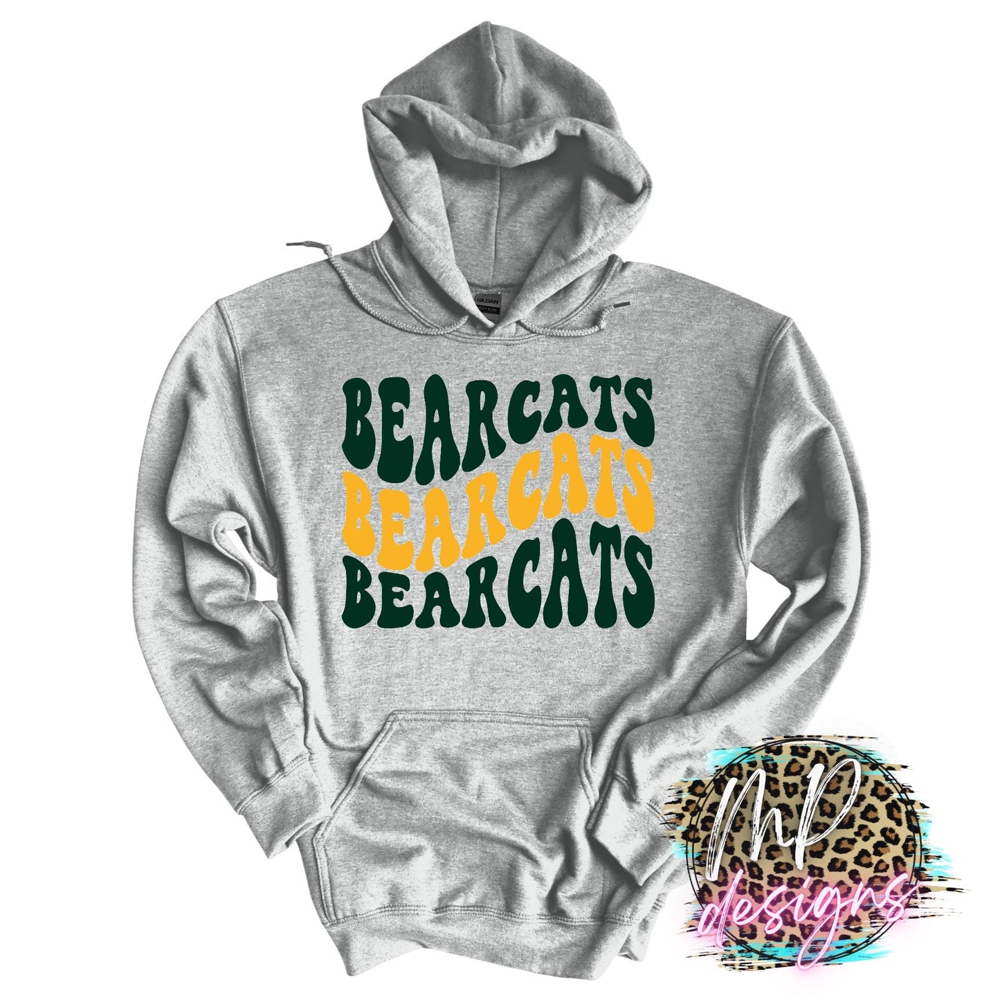 BEARCATS WAVY RETRO LONG SLEEVE/SWEATSHIRT