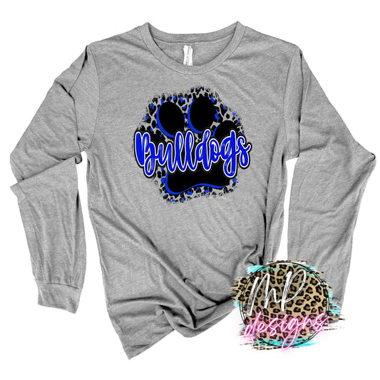 BULLDOGS PAW ROYAL LONG SLEEVE/SWEATSHIRT