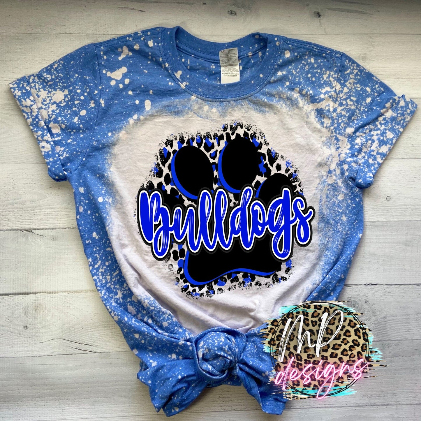 BULLDOGS PAW ROYAL T-SHIRT