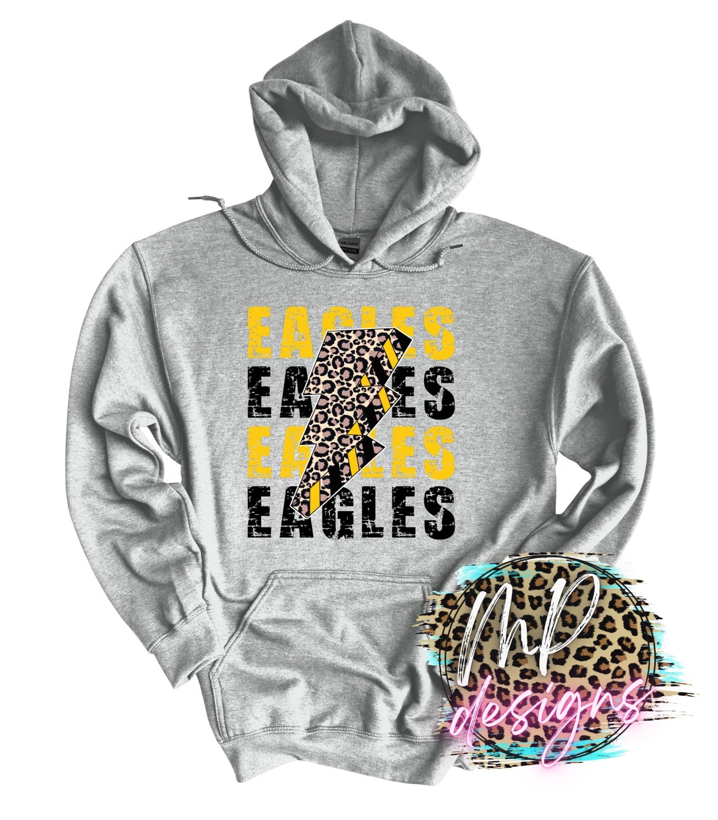 EAGLES BOLT GOLD LONG SLEEVE/SWEATSHIRT
