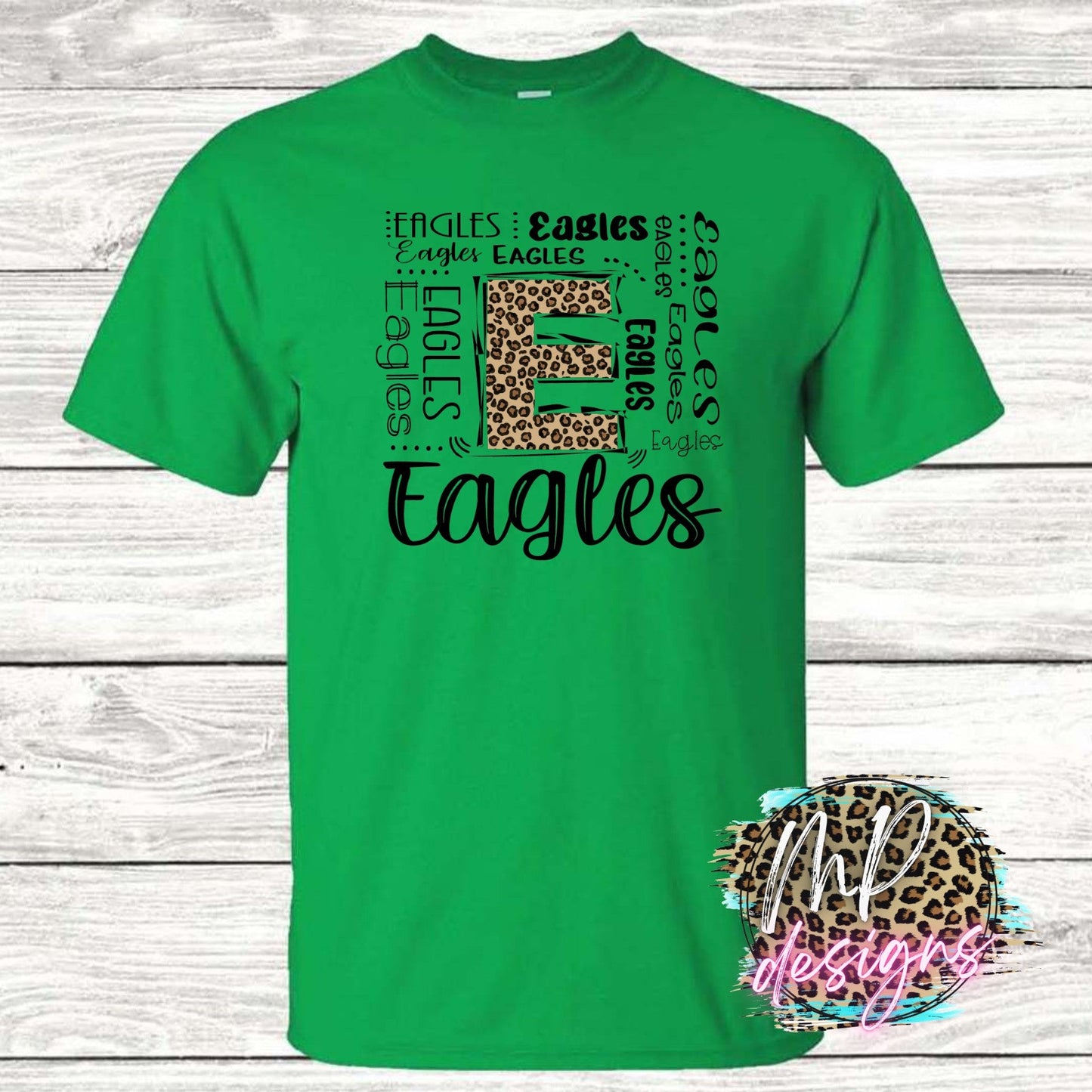EAGLES CHEETAH SUBWAY ART T-SHIRT