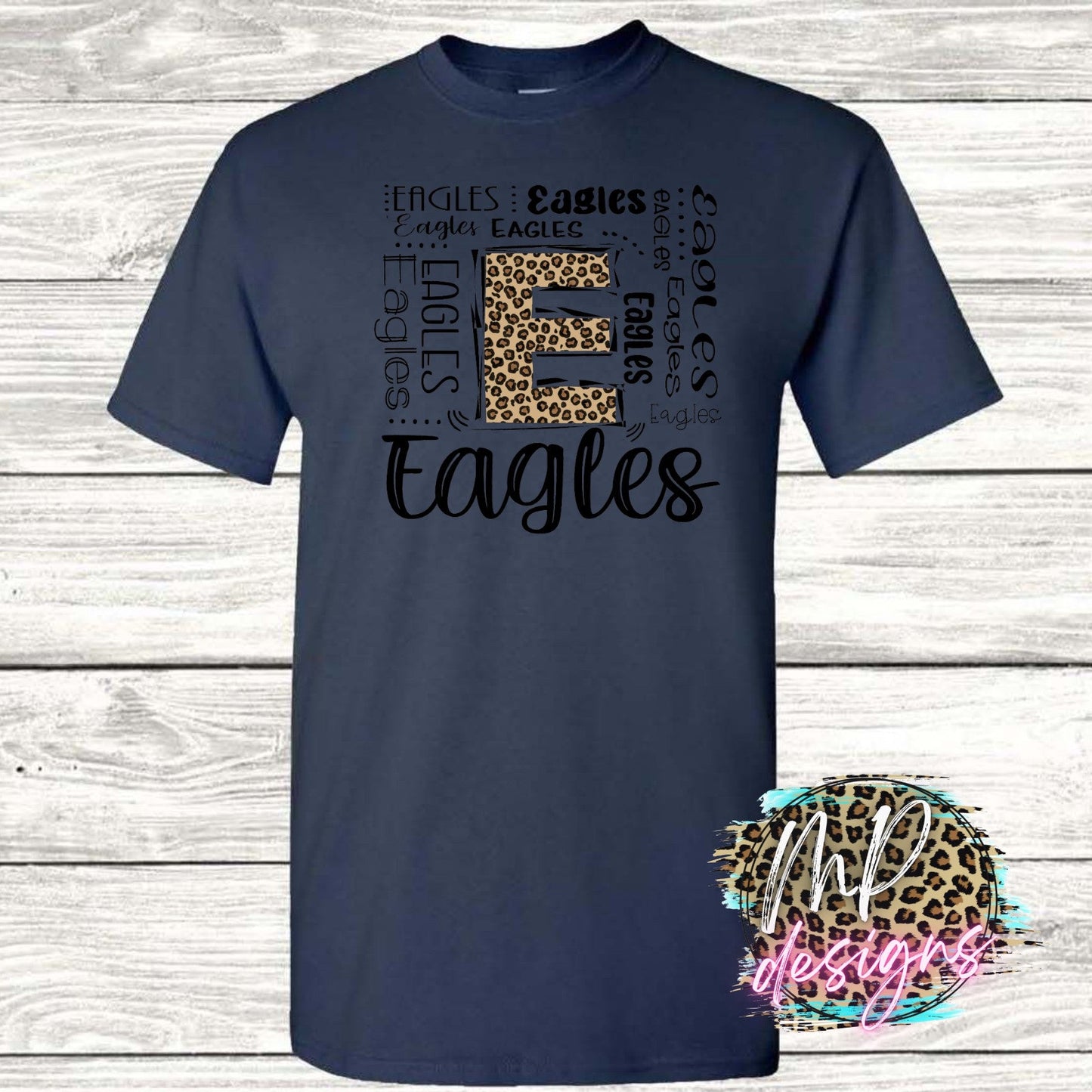 EAGLES CHEETAH SUBWAY ART T-SHIRT