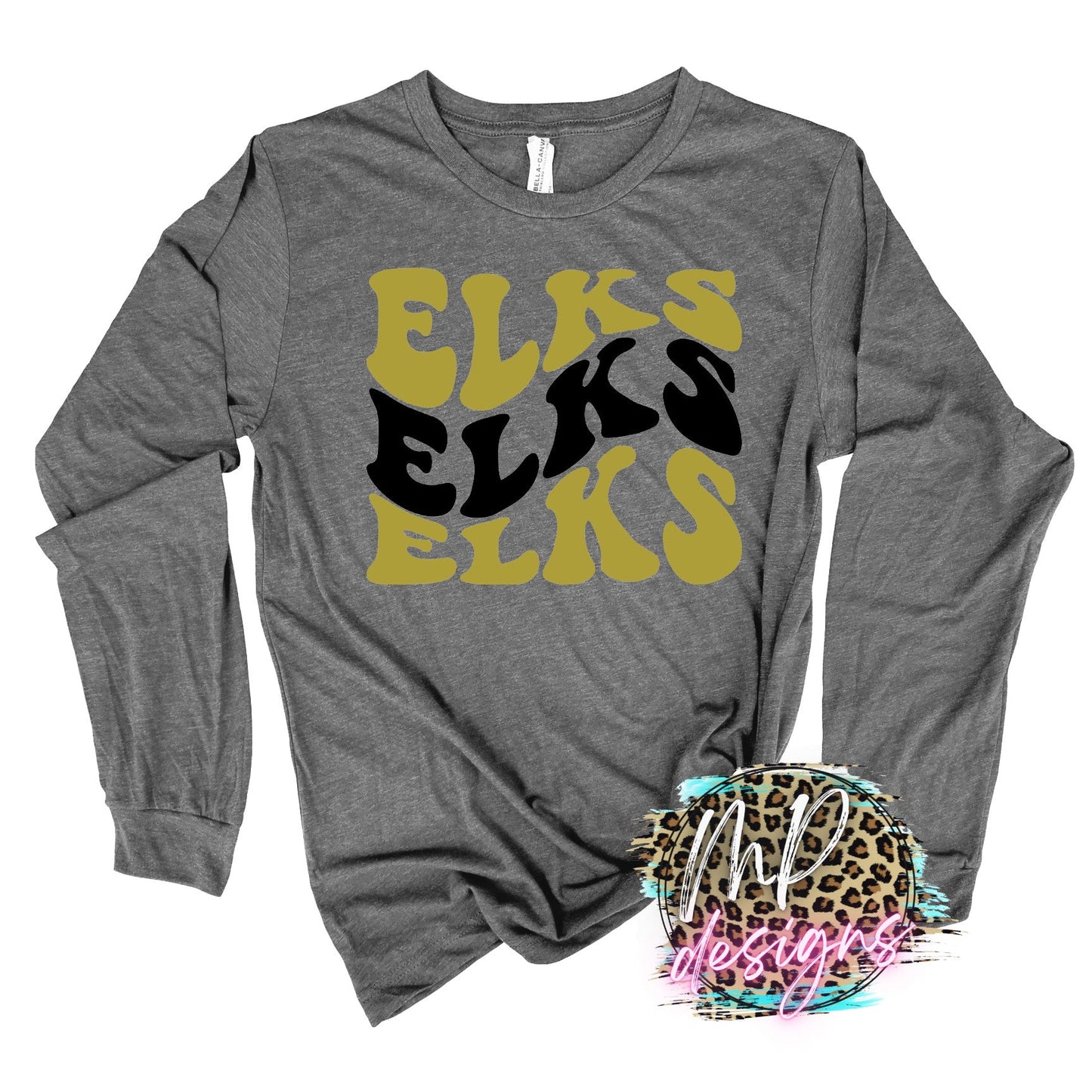 ELKS WAVY RETRO LONG SLEEVE/SWEATSHIRT