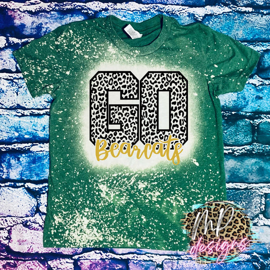 GO BEARCATS LEOPARD T-SHIRT