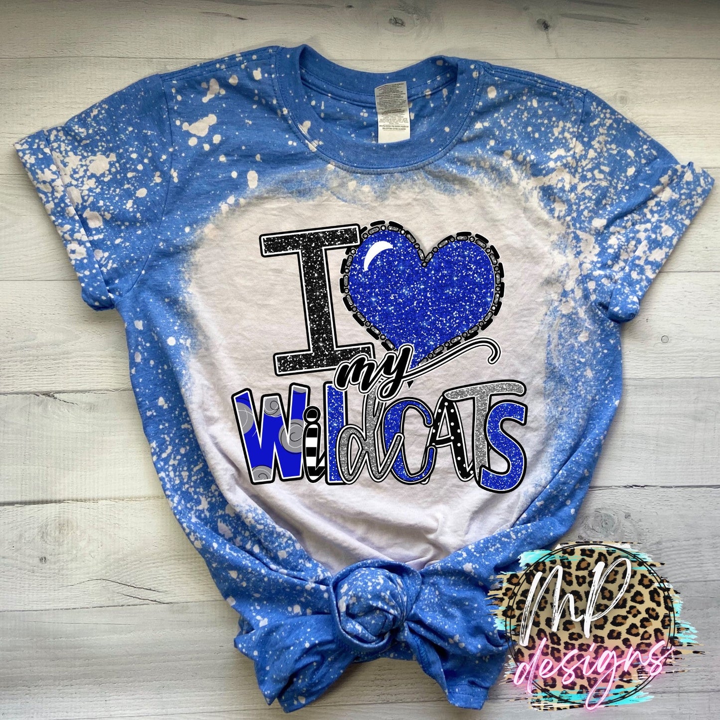 I LOVE MY WILDCATS ROYAL T-SHIRT