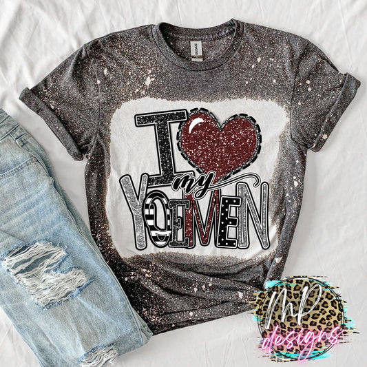 I LOVE MY YOEMEN T-SHIRT
