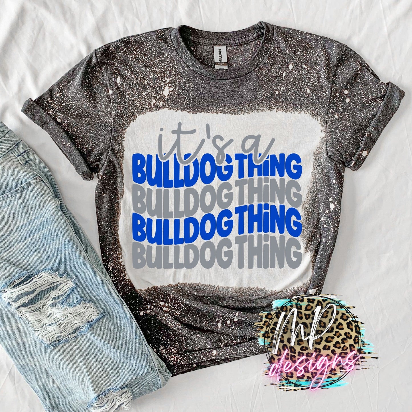 IT'S A BULLDOG THING ROYAL T-SHIRT