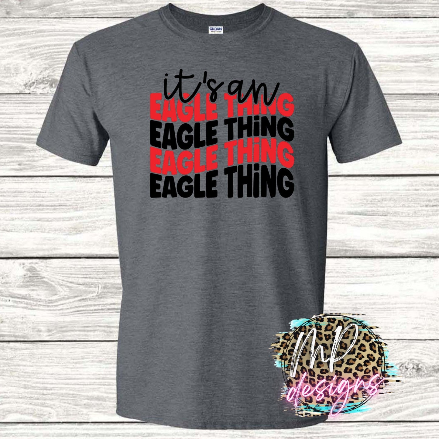 IT'S AN EAGLE THING RED T-SHIRT