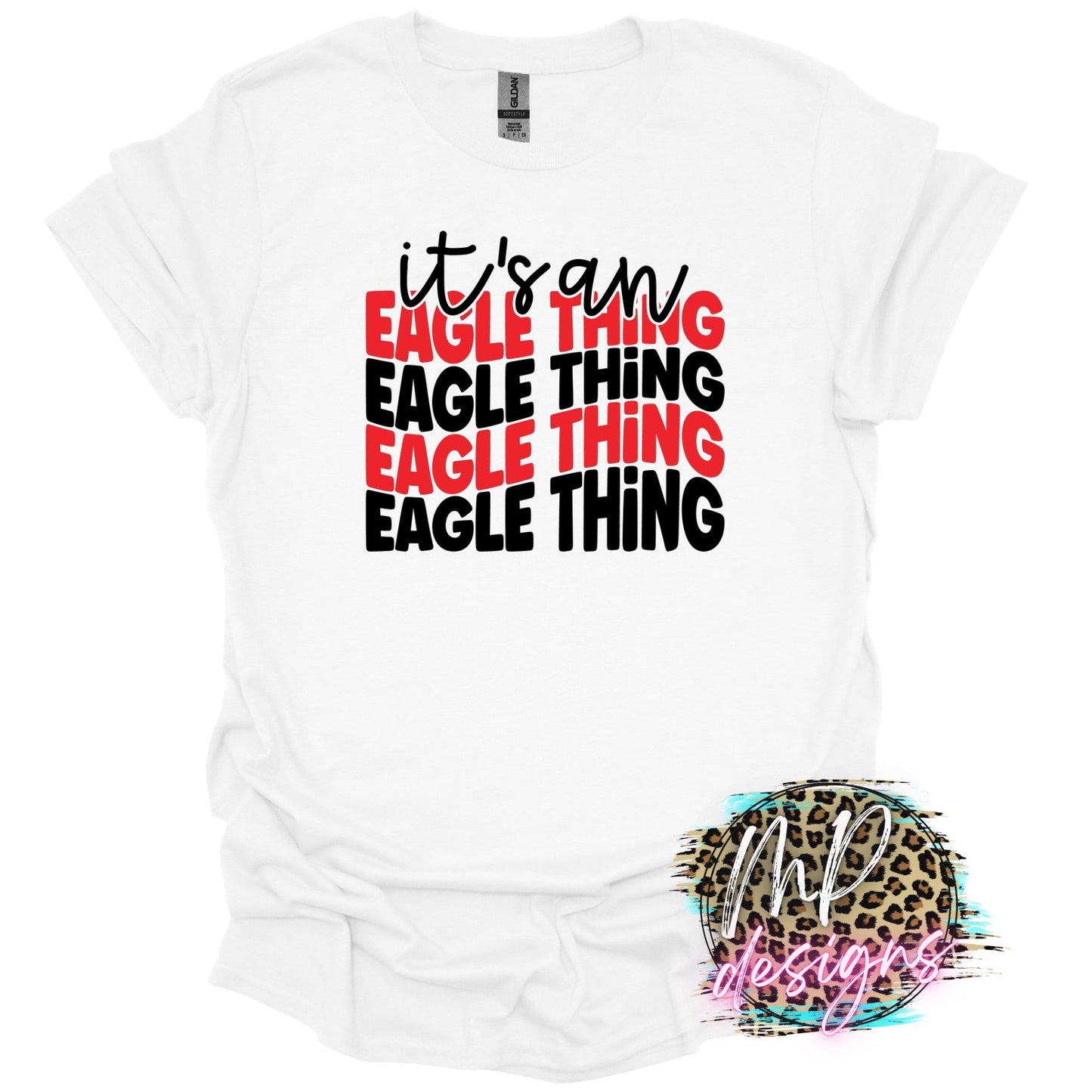 IT'S AN EAGLE THING RED T-SHIRT
