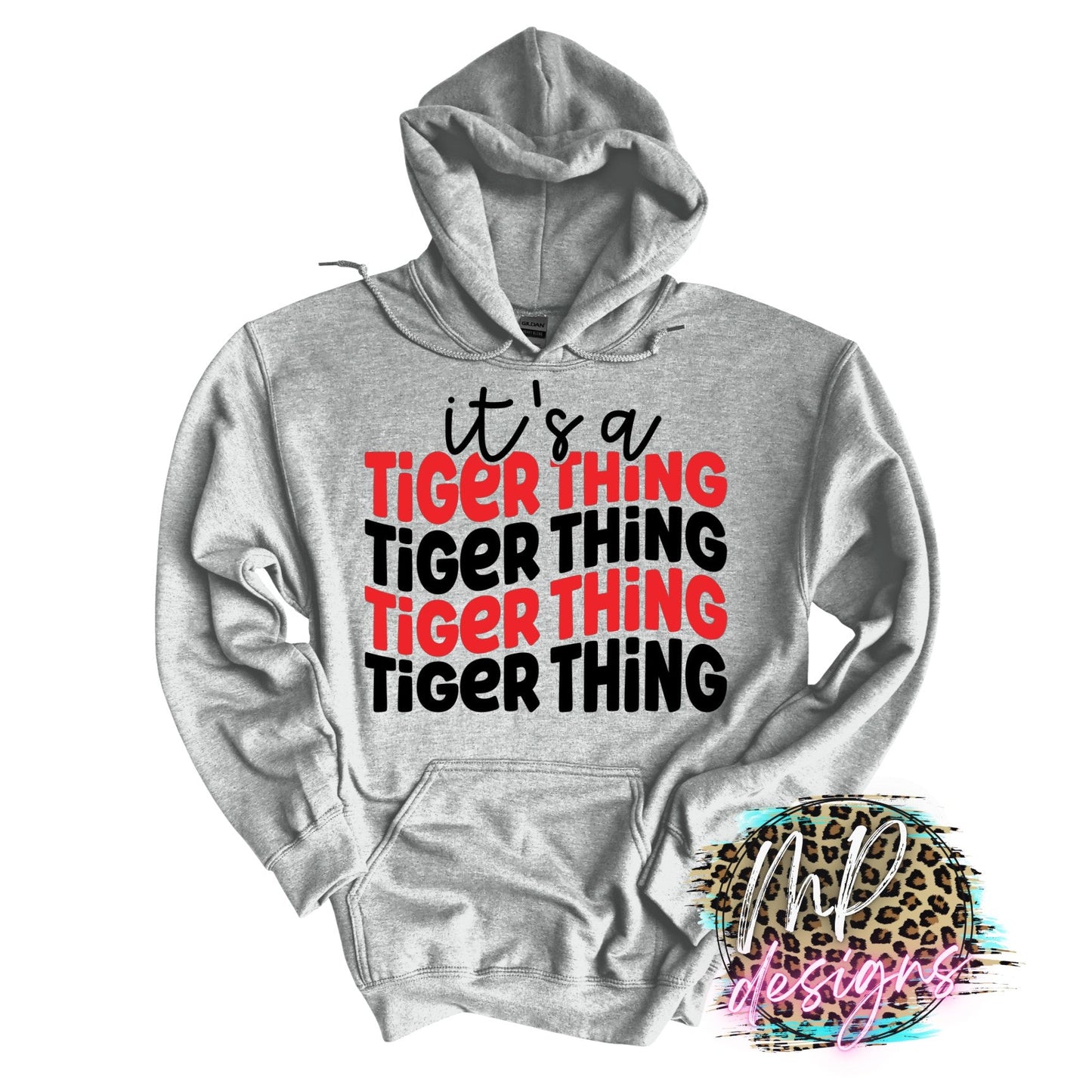 IT'S A TIGER THING RED LONG SLEEVE/SWEATSHIRT