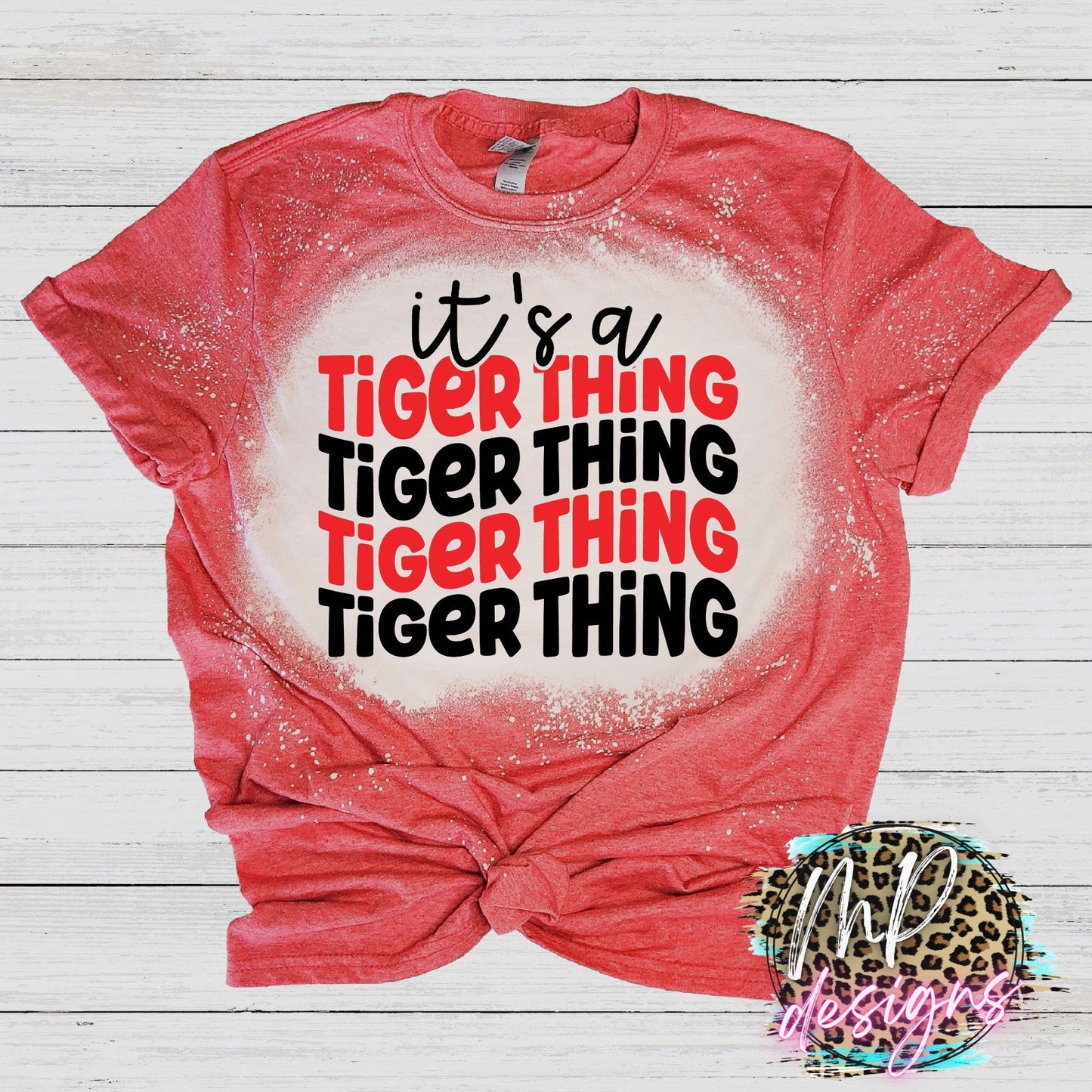 IT'S A TIGER THING RED T-SHIRT