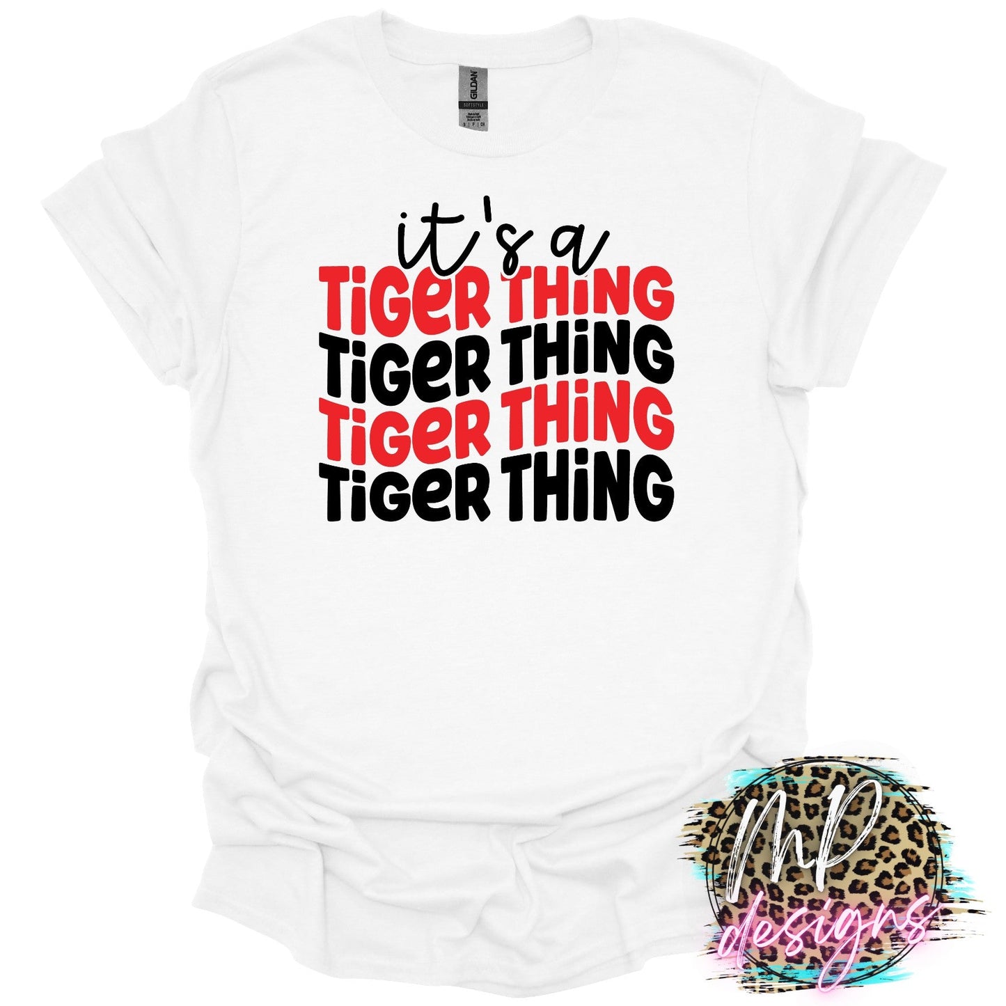IT'S A TIGER THING RED T-SHIRT