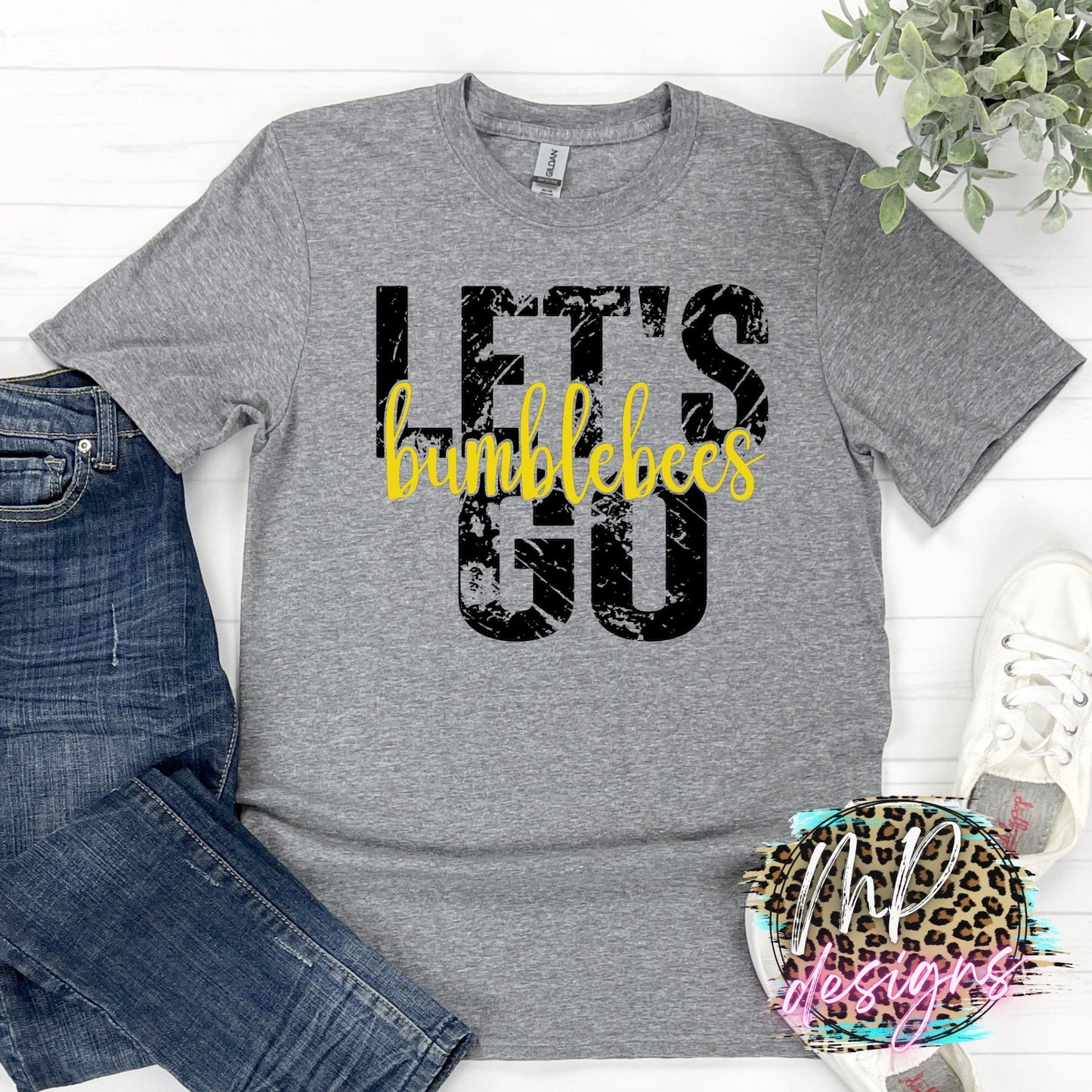 LET'S GO BUMBLEBEES T-SHIRT