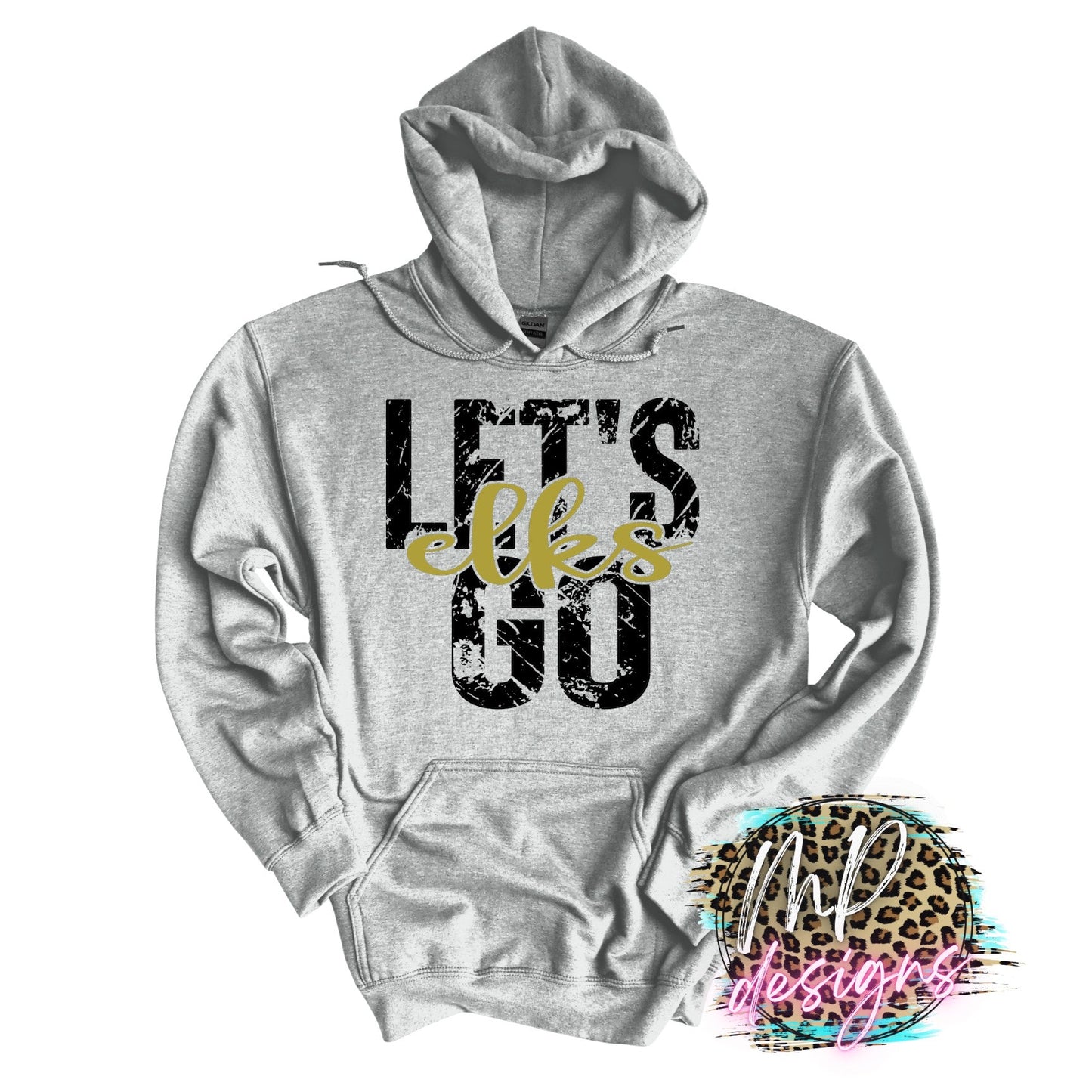 LET'S GO ELKS LONG SLEEVE/SWEATSHIRT