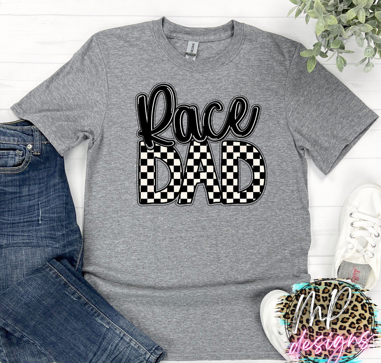 RACE DAD T-SHIRT