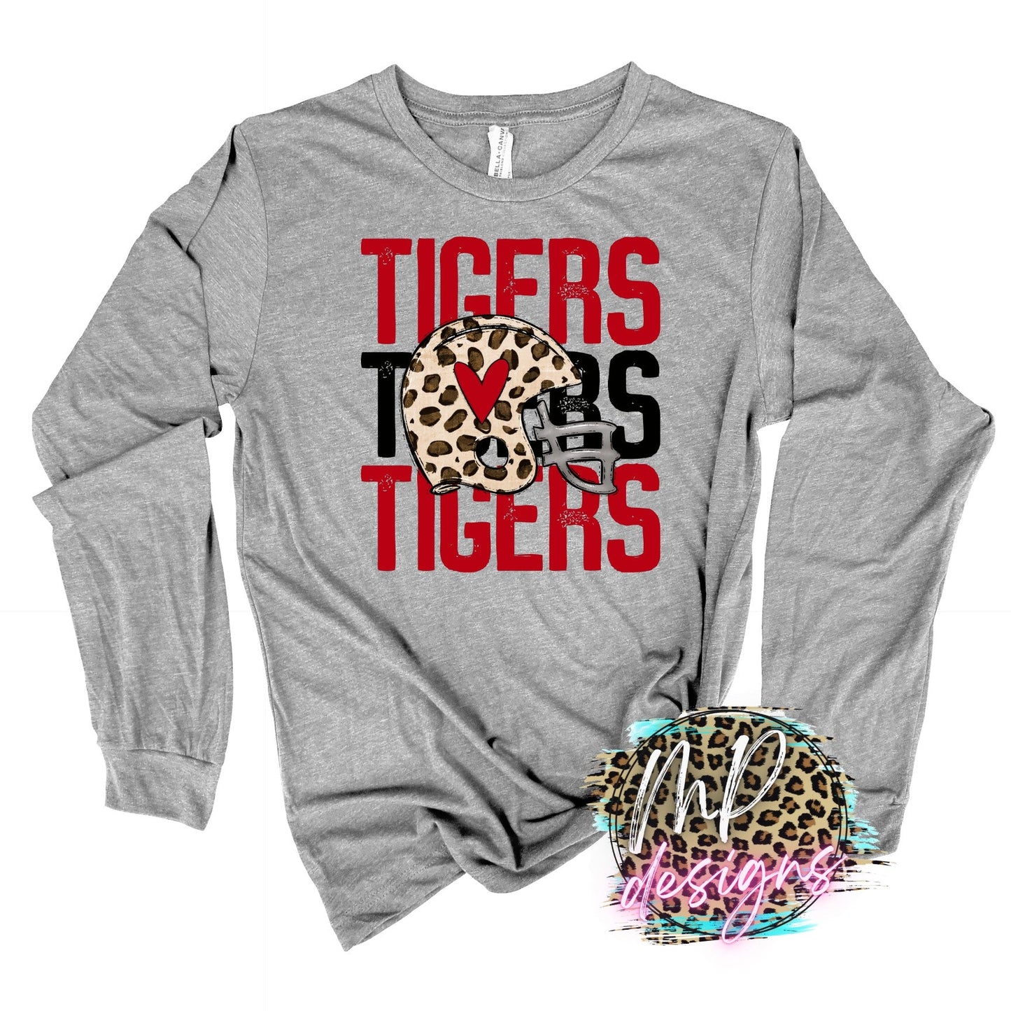 TIGERS CHEETAH HELMET LONG SLEEVE/SWEATSHIRT