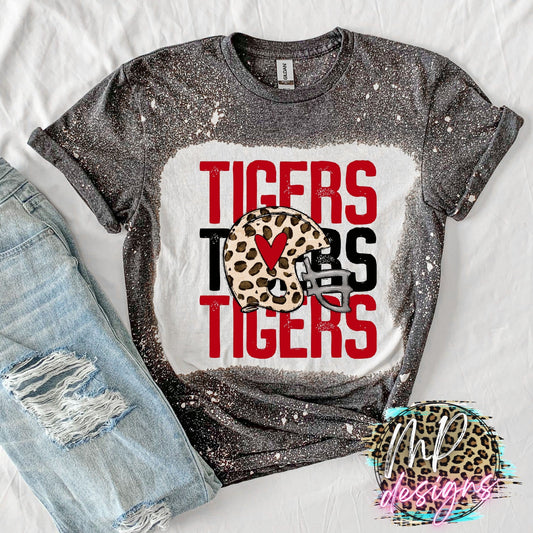 TIGERS CHEETAH HELMET T-SHIRT