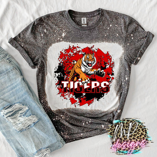 TIGERS RED-BLACK T-SHIRT