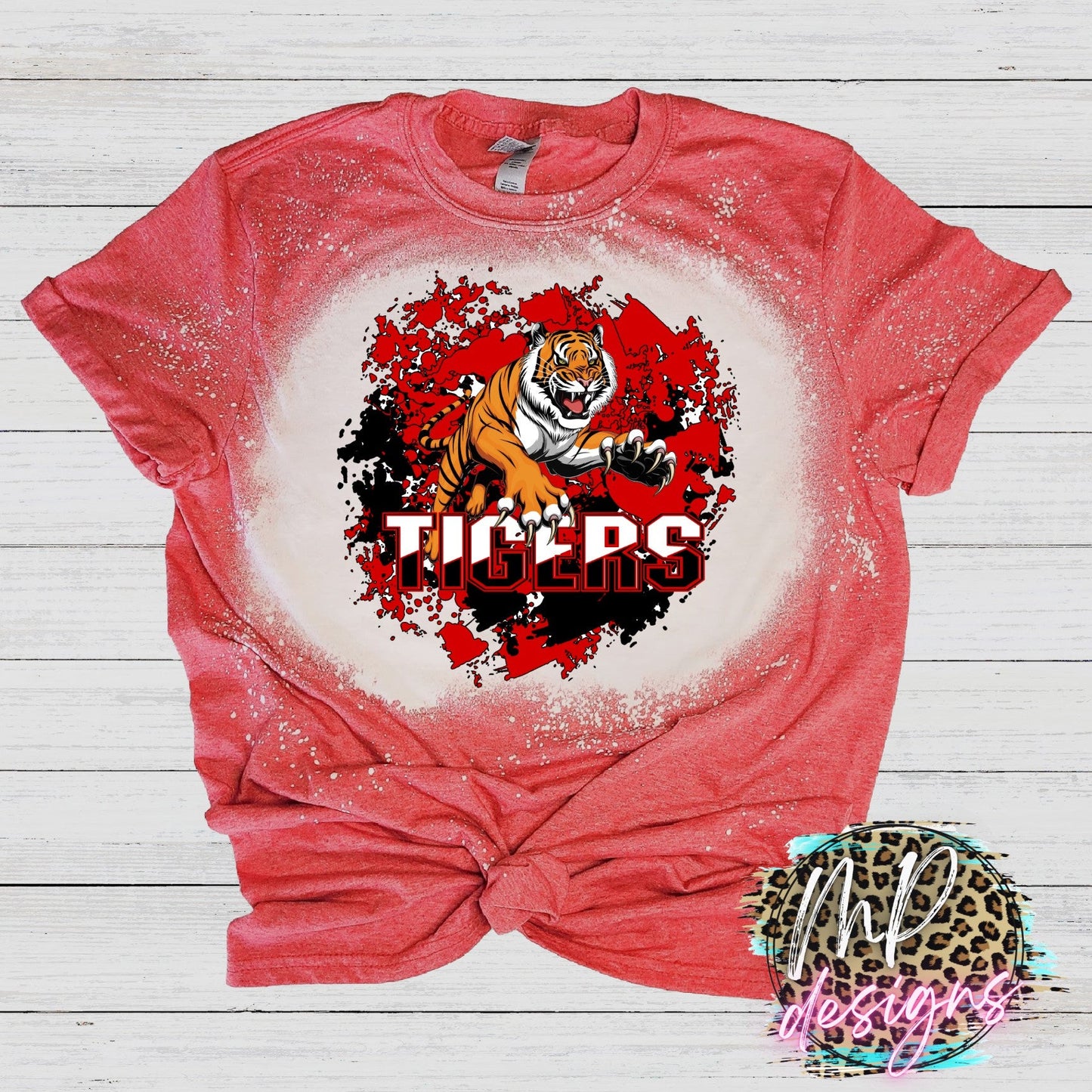 TIGERS RED-BLACK T-SHIRT