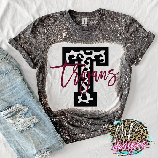 TROJANS T LEOPARD T-SHIRT