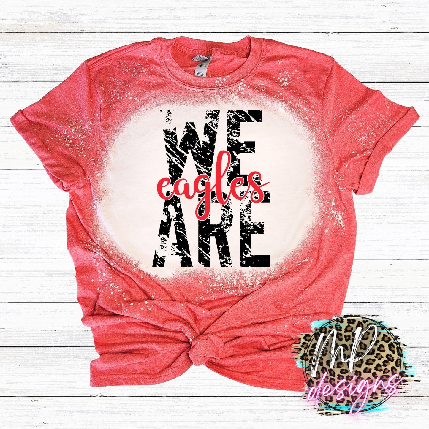 WE ARE EAGLES RED T-SHIRT