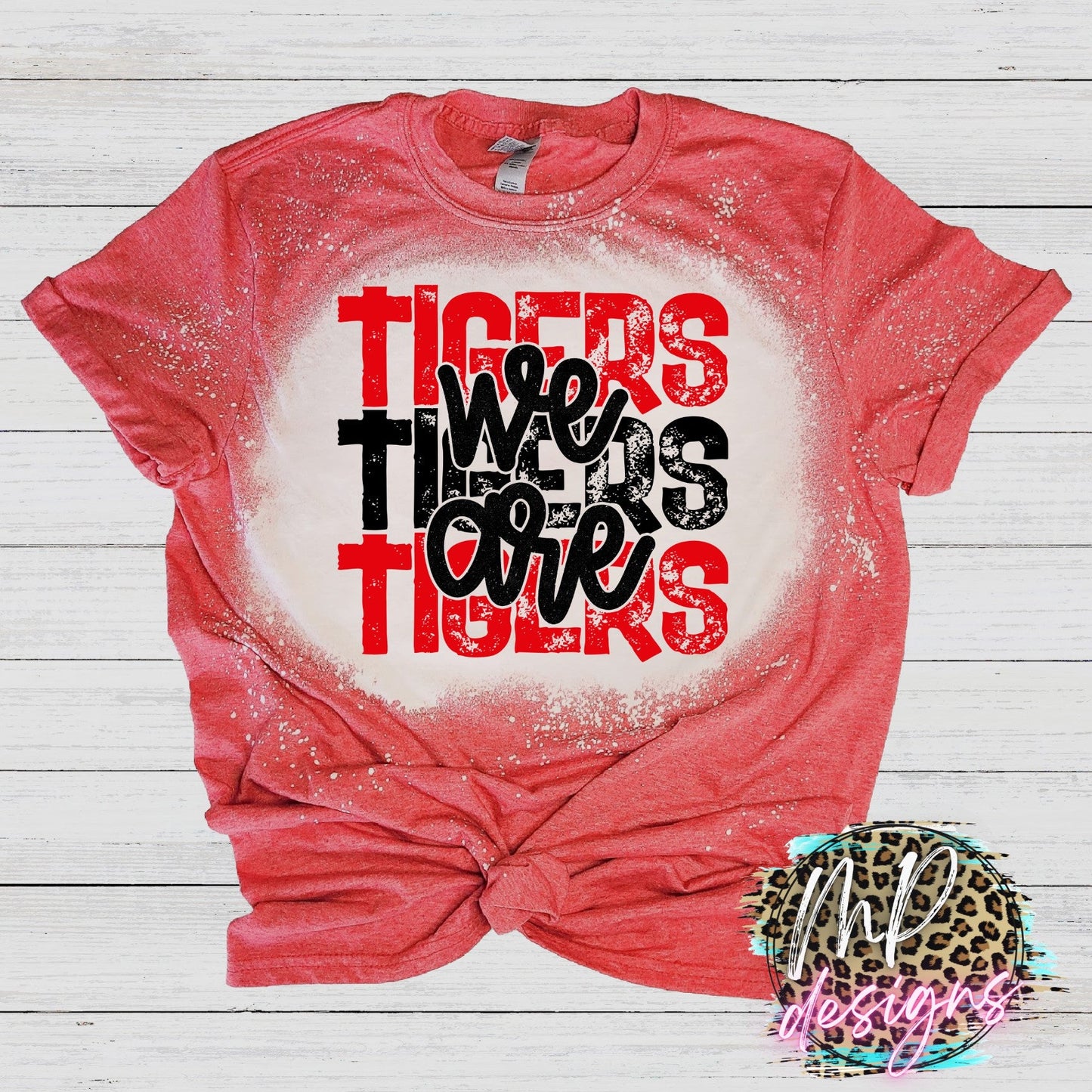 WE ARE TIGERS RED T-SHIRT