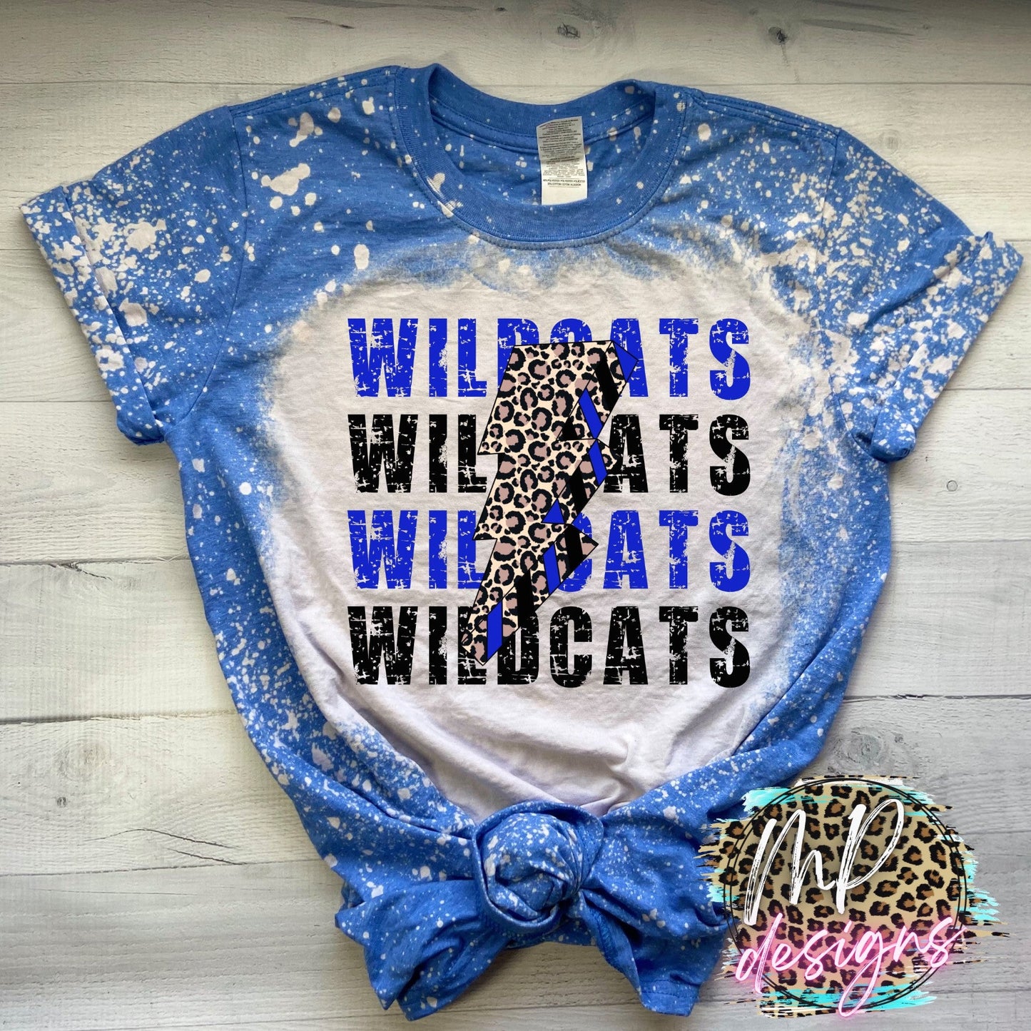 WILDCATS BOLT ROYAL T-SHIRT