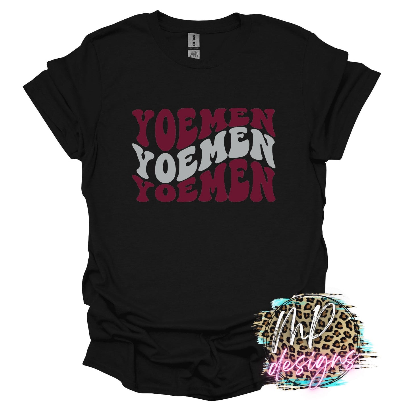 YOEMEN WAVY RETRO T-SHIRT