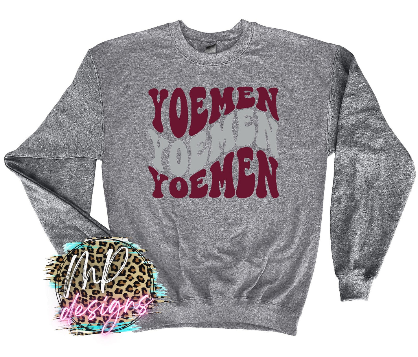 YOEMEN WAVY RETRO LONG SLEEVE/SWEATSHIRT
